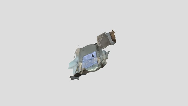 Info Stand 3D Model