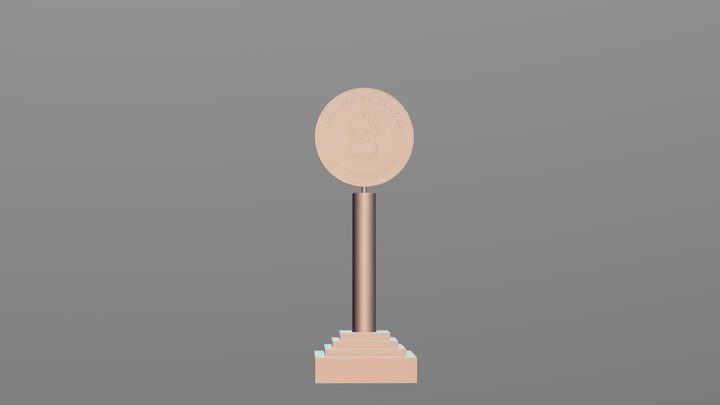 Troféu -  Luís de Camões 3D Model
