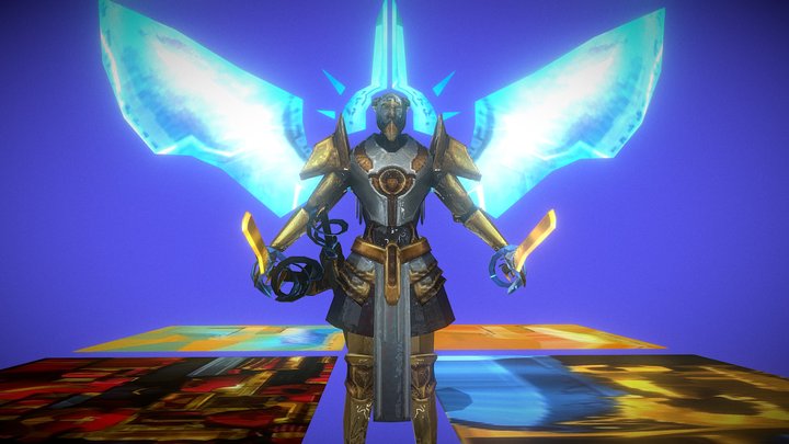 Gabriel, Judge Of Hell 3D Model