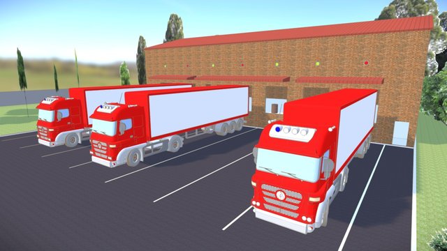 AA_Connected_Yard 3D Model
