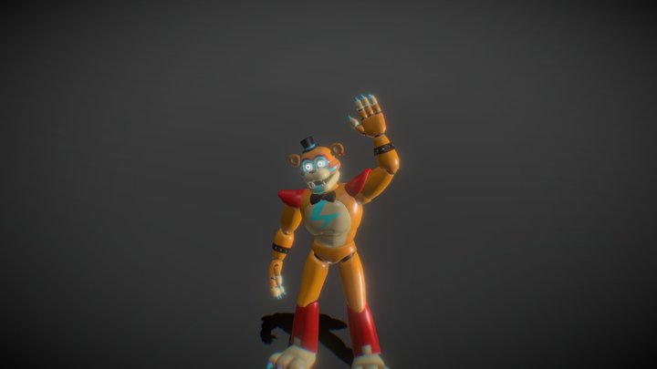 FNAF Security Breach Characters - A 3D model collection by MarshArt -  Sketchfab