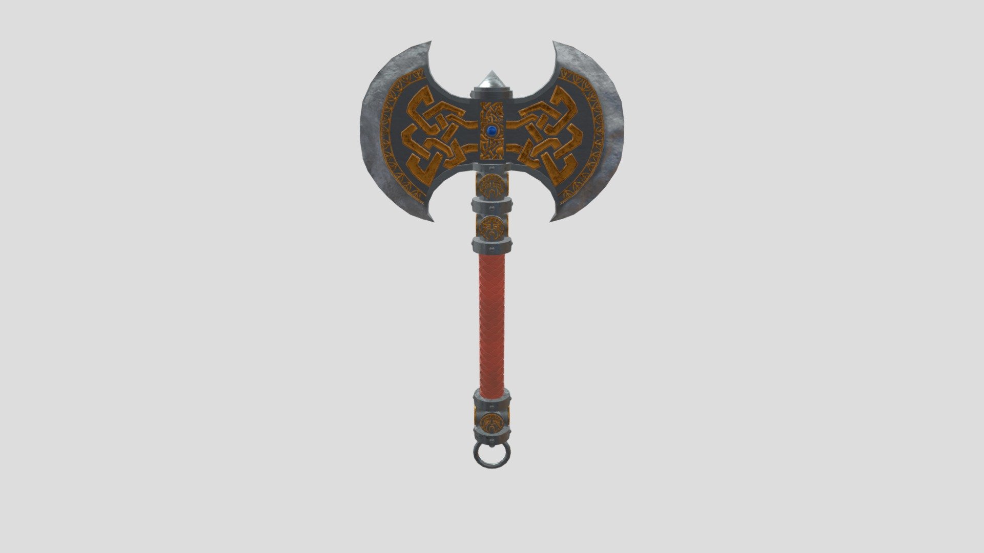 Dwarf Axe - 3D model by Olivercharlton11 [63b1eee] - Sketchfab