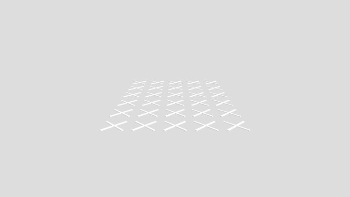 Cross Test 3D Model