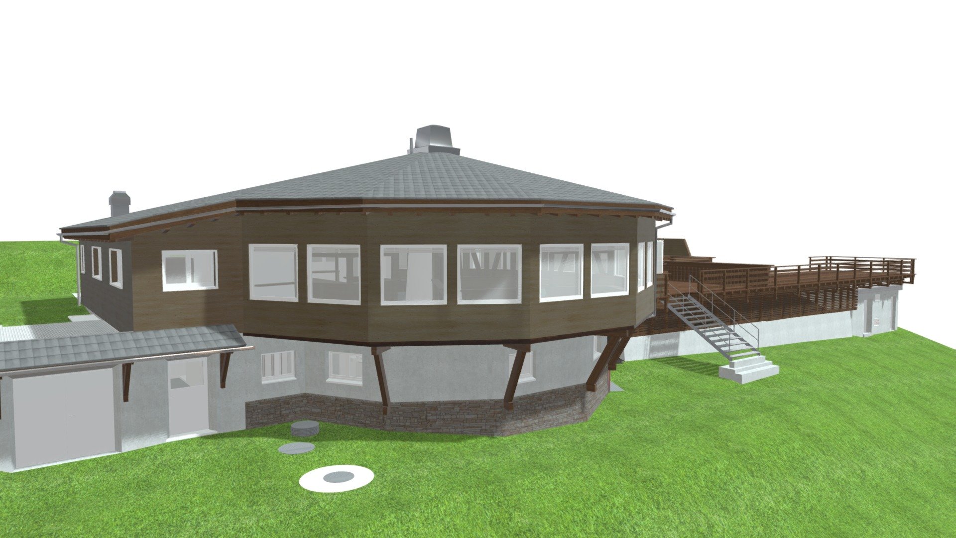 Clavadeler Alp, Davos GR — Sketchfab embed 3D viewer