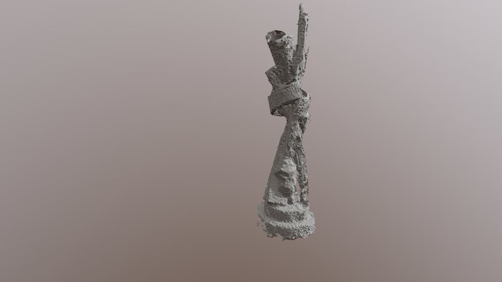 White Sculpture 3D Model