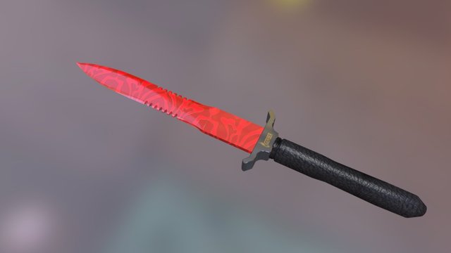 Knife 3D Model