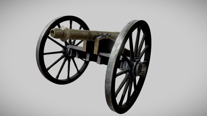 Sikh Cannon 3D Model