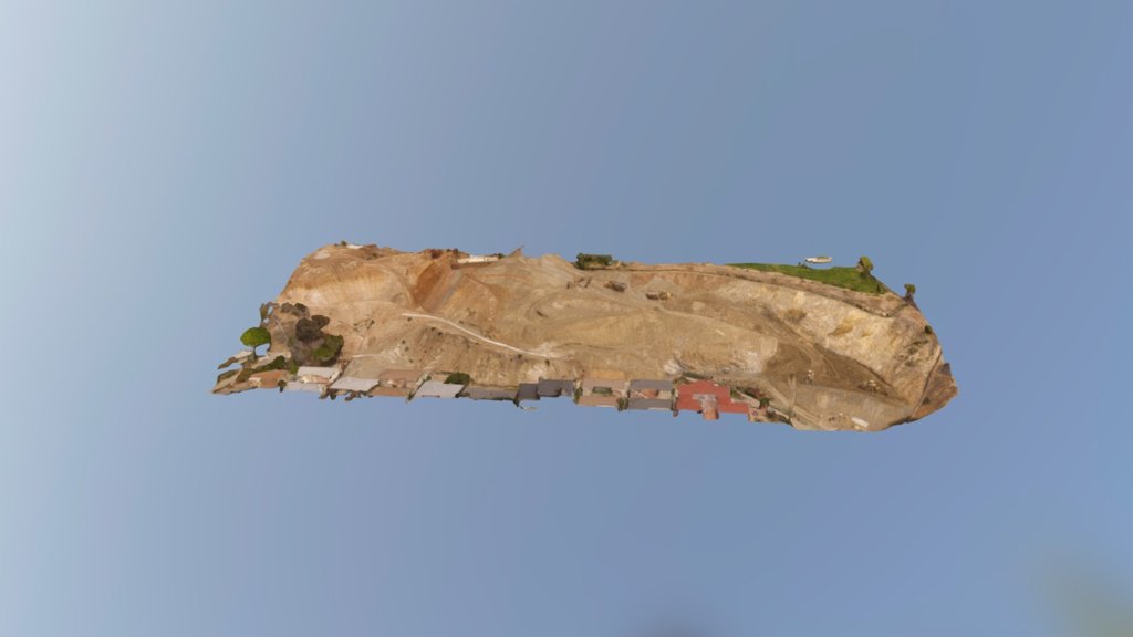 Puerco Canyon Simplified 3d Mesh