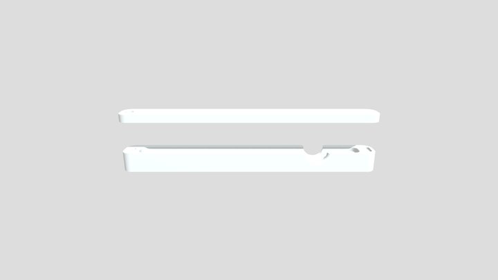 Apple Pencil2 3D Model