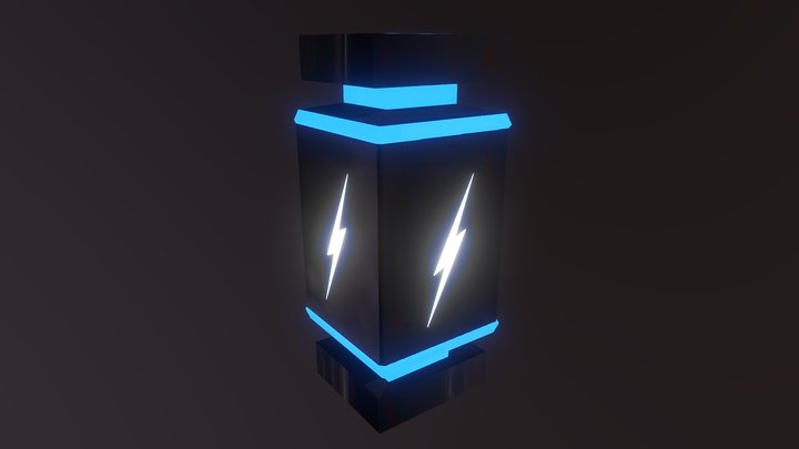 Battery Crate 3D Model