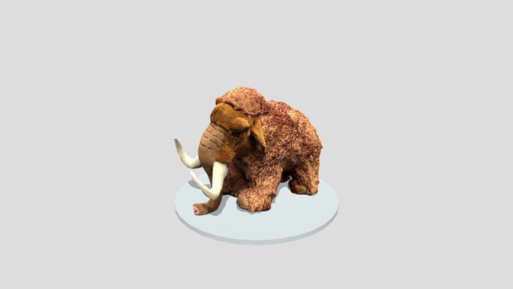 MAMMOTH_TOY_CLEANUP_BASE 3D Model