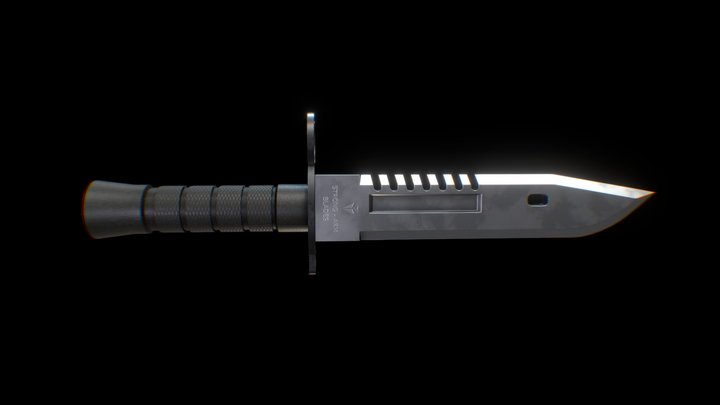 M9 bayonet 3D Model