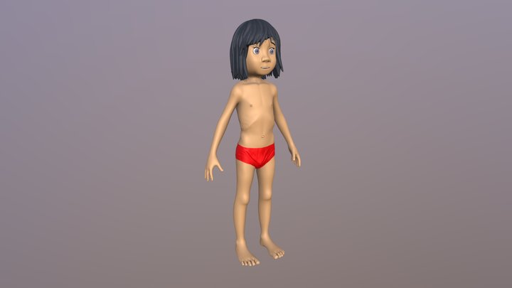 Mowgli (Маугли) 3D Model