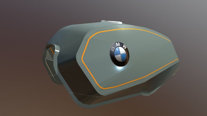 bmw tank 3D Model