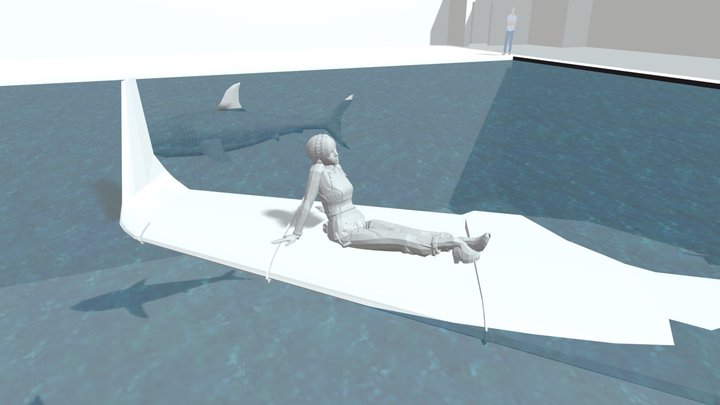 WING STAGE 1 3D Model