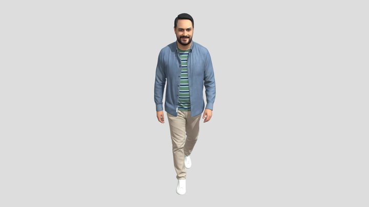 Casual Stride – Modello 3D gratuito STL