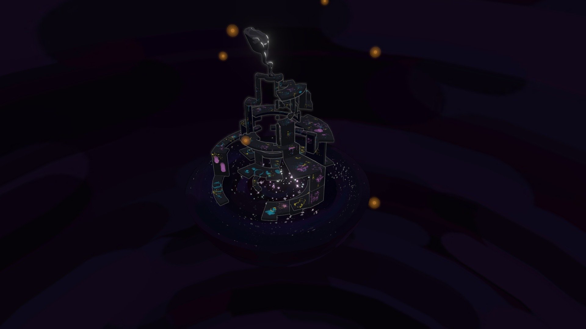 Where Ink Pours Out Endless Night