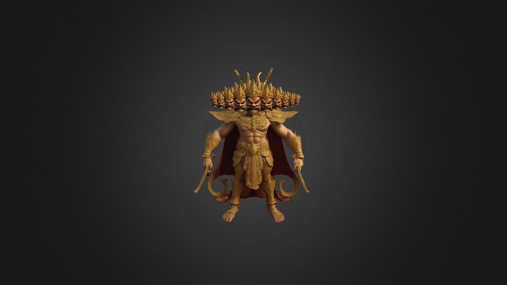 Ravanan_ Diwali 3D Model