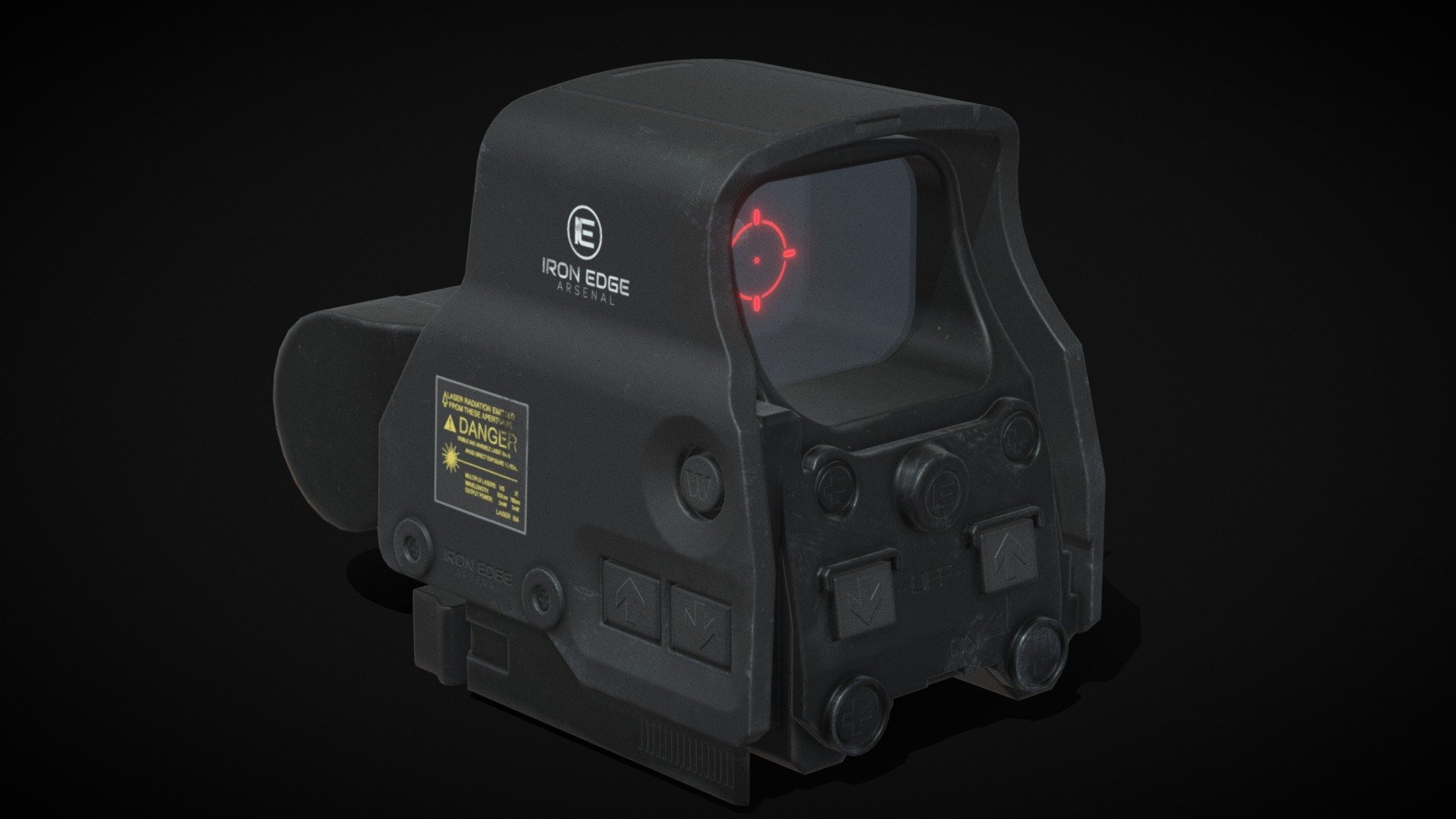 Iron Edge HSAT56 Holograph Sight 3D model by Iron Edge (ironedge
