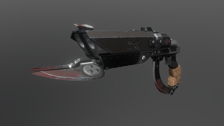 Halo Banished Brutehook Shotgun – Modello 3D gratuito STL