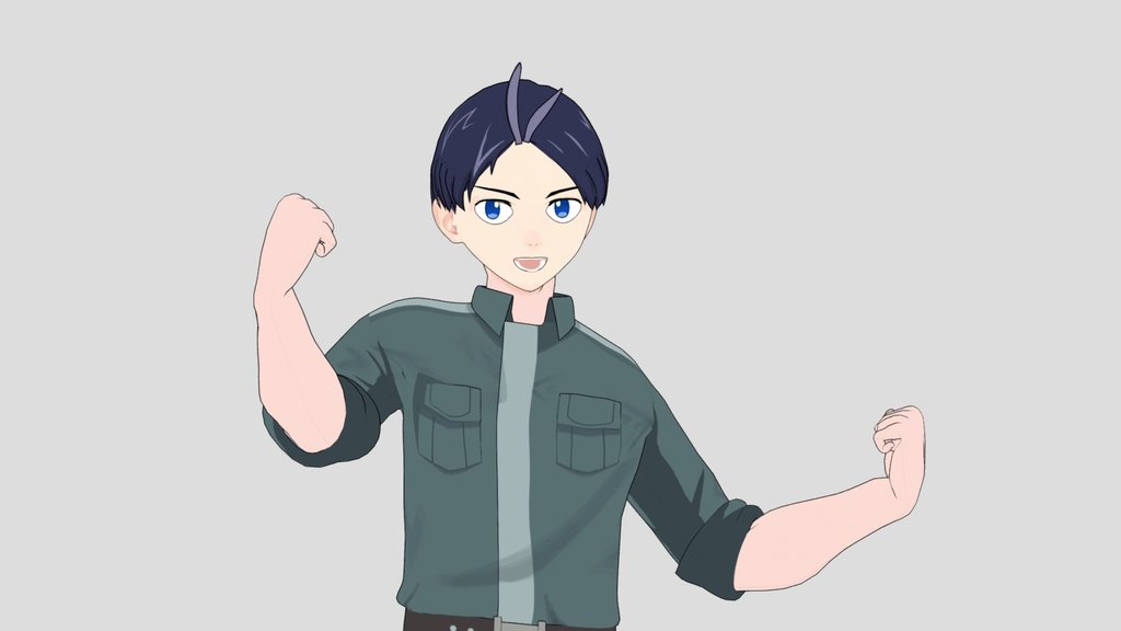 mato seihei no slave - Yuuki Wakura 3D