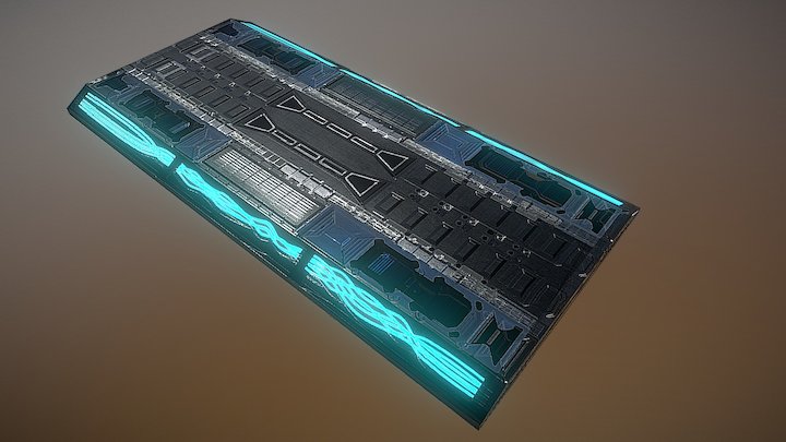 Floor Scifi 3D Model