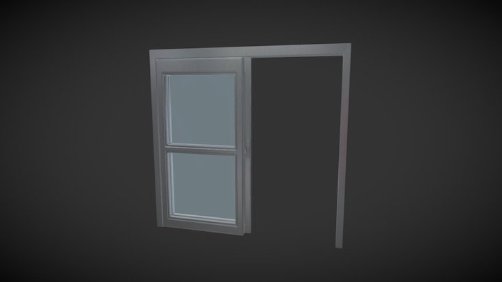 Slide Door 3D Model
