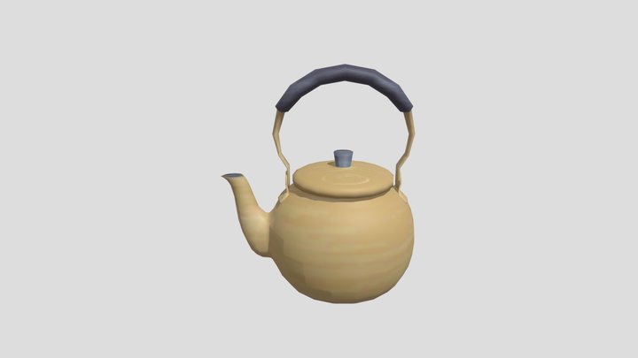 [Paper Mario: Sticker Star] Teapot Kettle – Modèle 3D gratuit STL