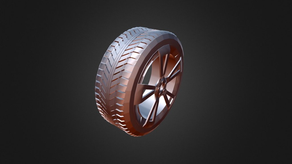 Wheel - 3D model by chrisb28 [63befcc] - Sketchfab