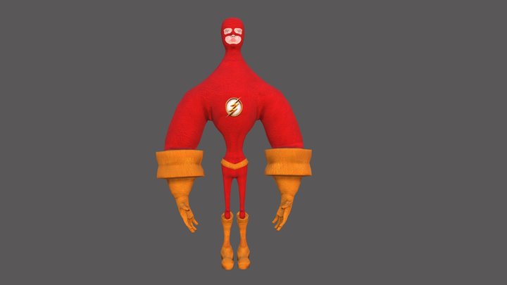 the flash 3D Model