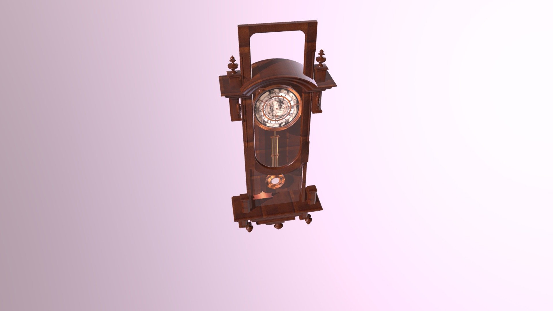 Wall Clock 060809 - 3D model by FD-paffie [63bf79f] - Sketchfab