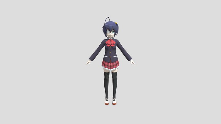 Rikka Takahashi 3D Model
