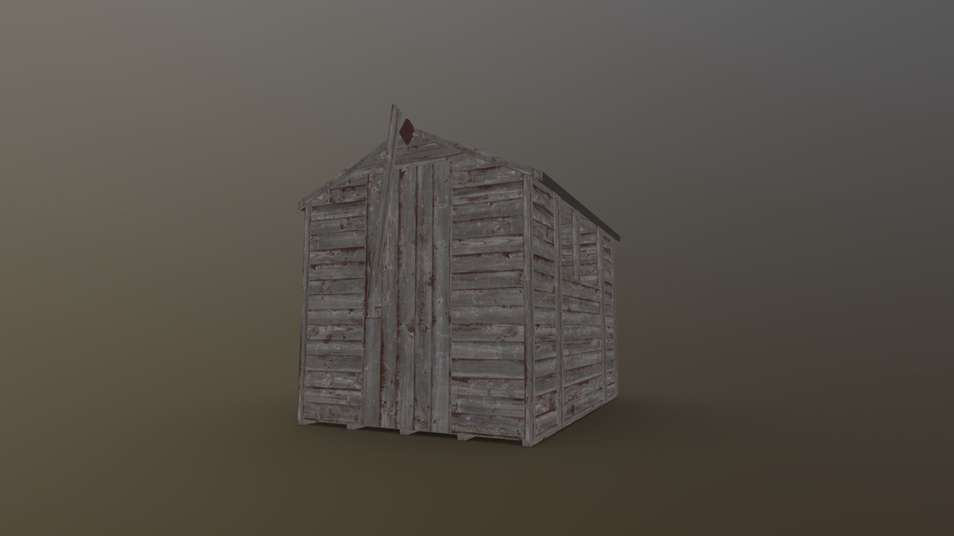 5x7 Shed