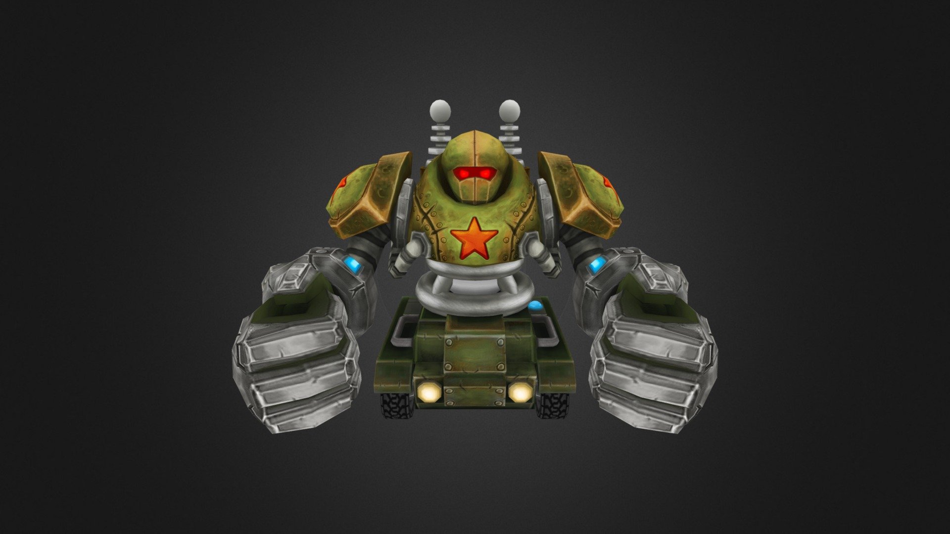 Blitztank - Polycount Riot Art Contest 2014