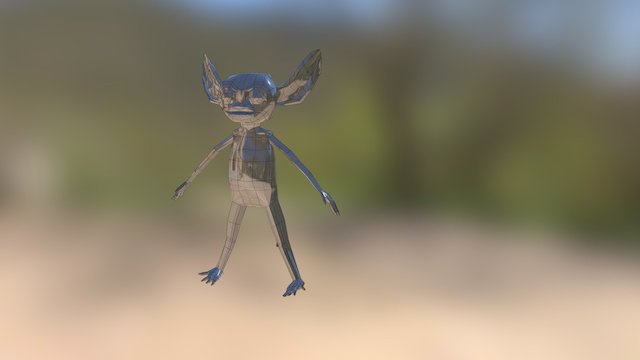 Final Momo 3D Model