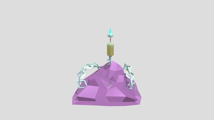 New Candle Pile 3D Model