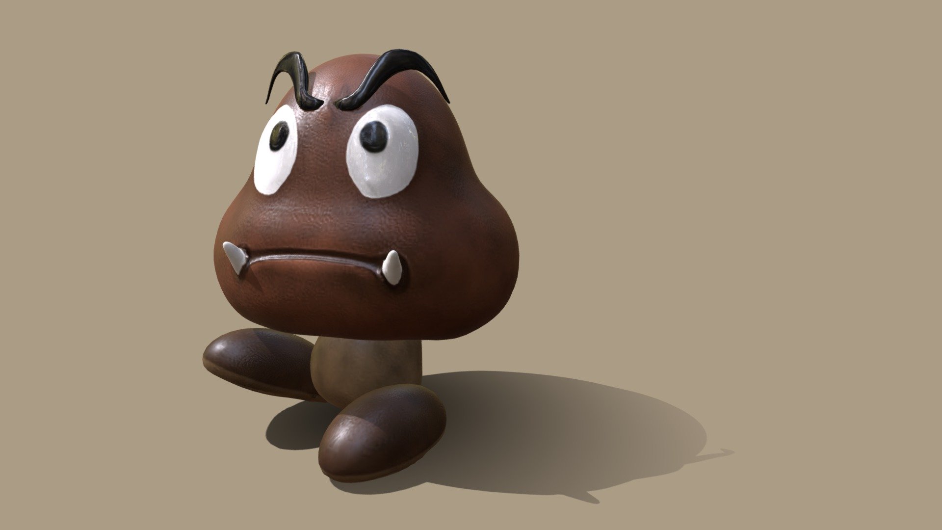 Goomba 3d Model By Codechomper 63c273b Sketchfab 2431