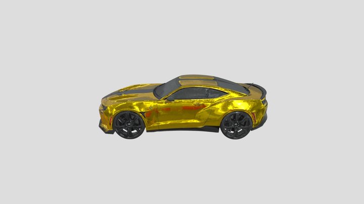 Bumblebee Car 4K 3D Model