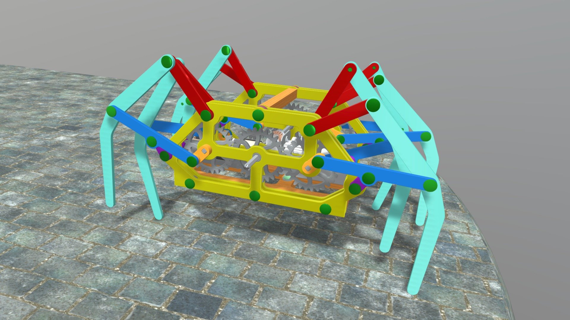 Walking Machine 2022 Download Free 3D Model By Trinityscsp 63c36c9 