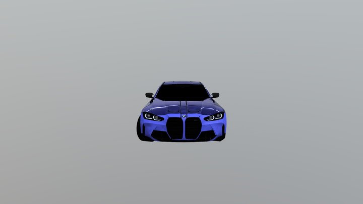 2021_bmw_m4_competition 3D Model