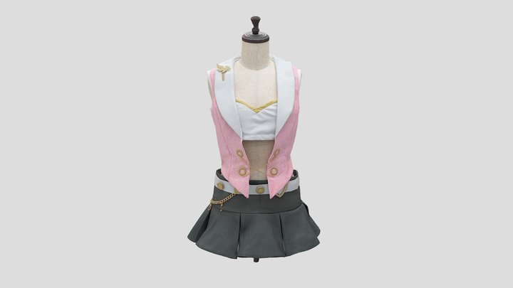 [No Edit]アイドルマスター AS / ピンクダイヤモンド765 3D Model