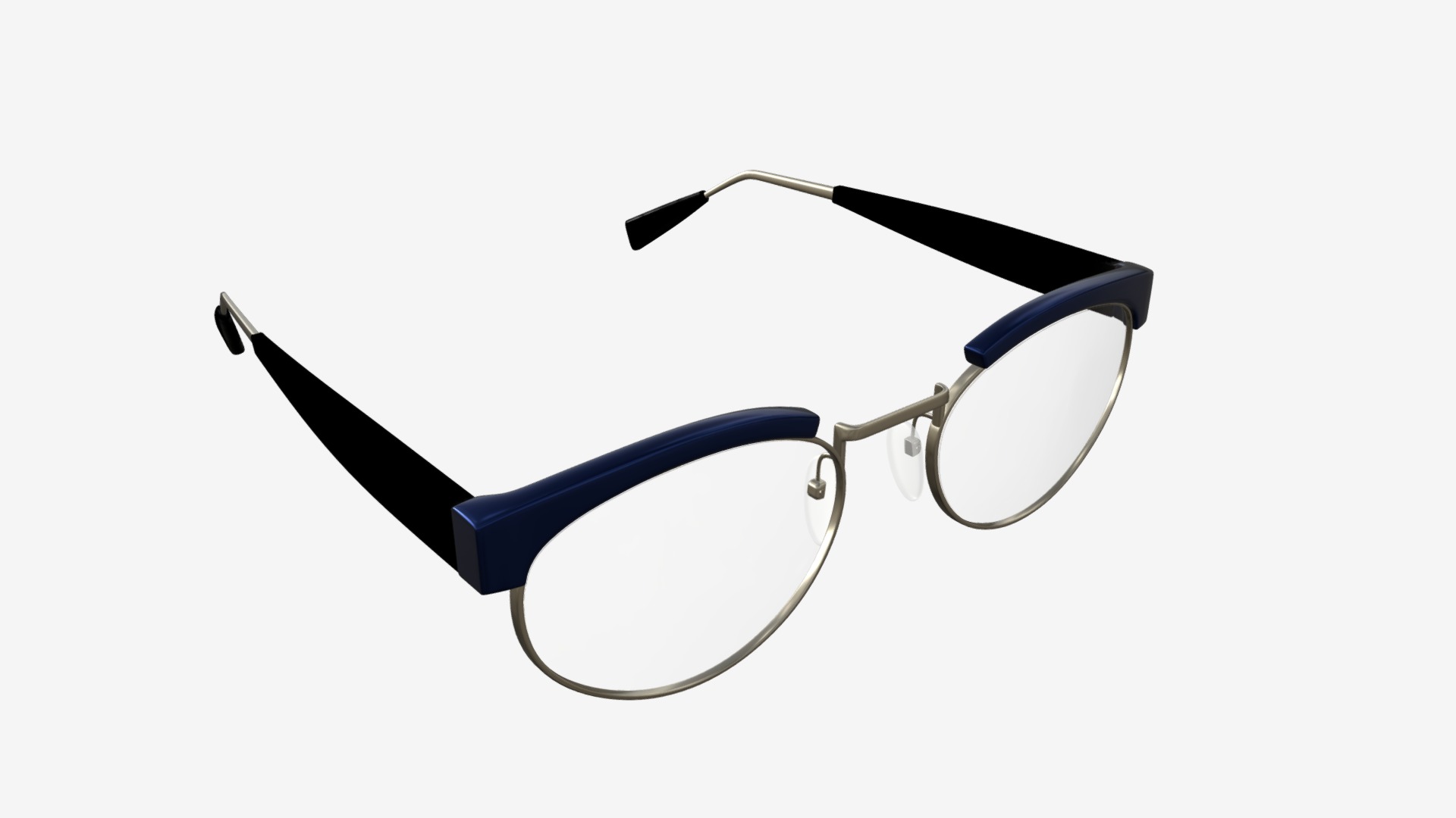 3D model glasses 06 - This is a 3D model of the glasses 06. The 3D model is about a pair of glasses.