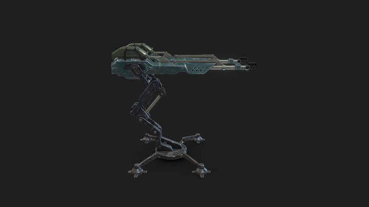 Turret 3D Model