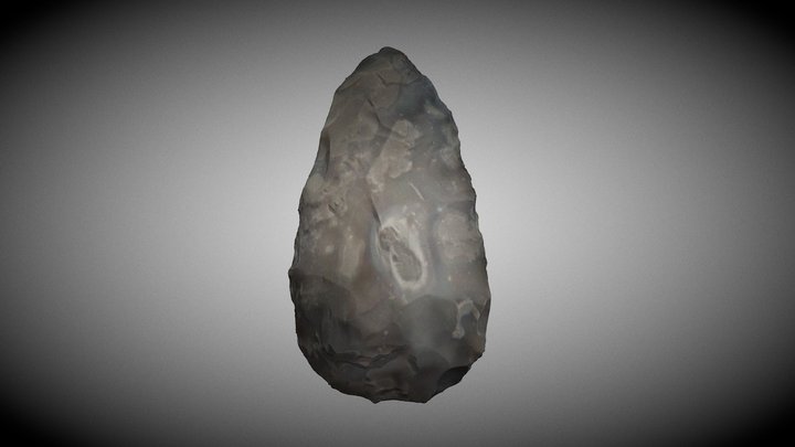 Replica 45 Acheulean Handaxe 3D Model
