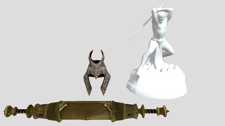 TESB Main Quest Objects – Free 3D Model STL