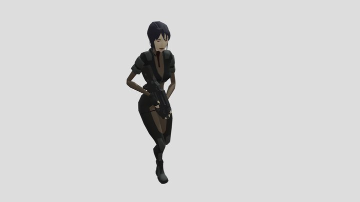 MOKOTO-Animation 3D Model