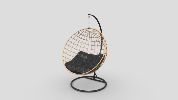 dlX - Hanging Chair 3D Model
