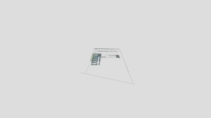 Dormitórios Rancho 3D Model