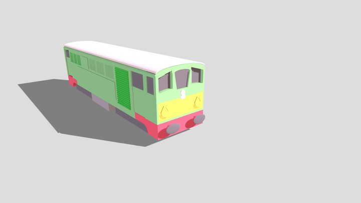 BoCo The friendly diesle 3D Model