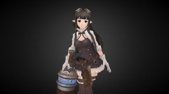 Jessica 3D Model